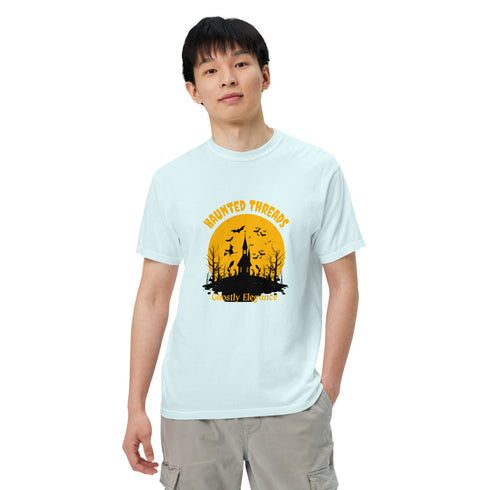 Unisex garment-dyed heavyweight t-shirt